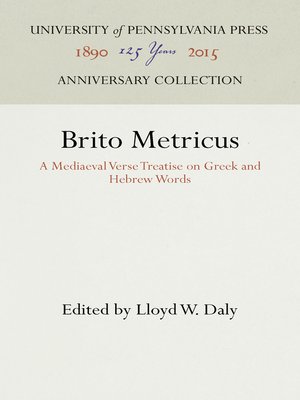 cover image of Brito Metricus